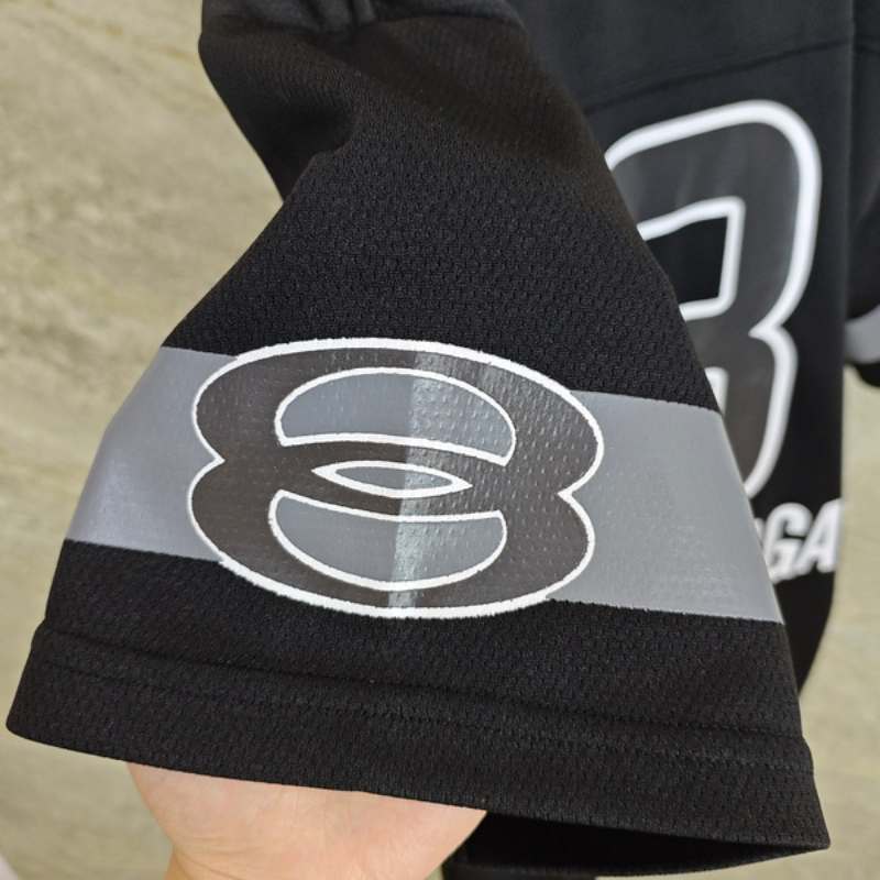 Camiseta Balenciaga American Football Logo print Black