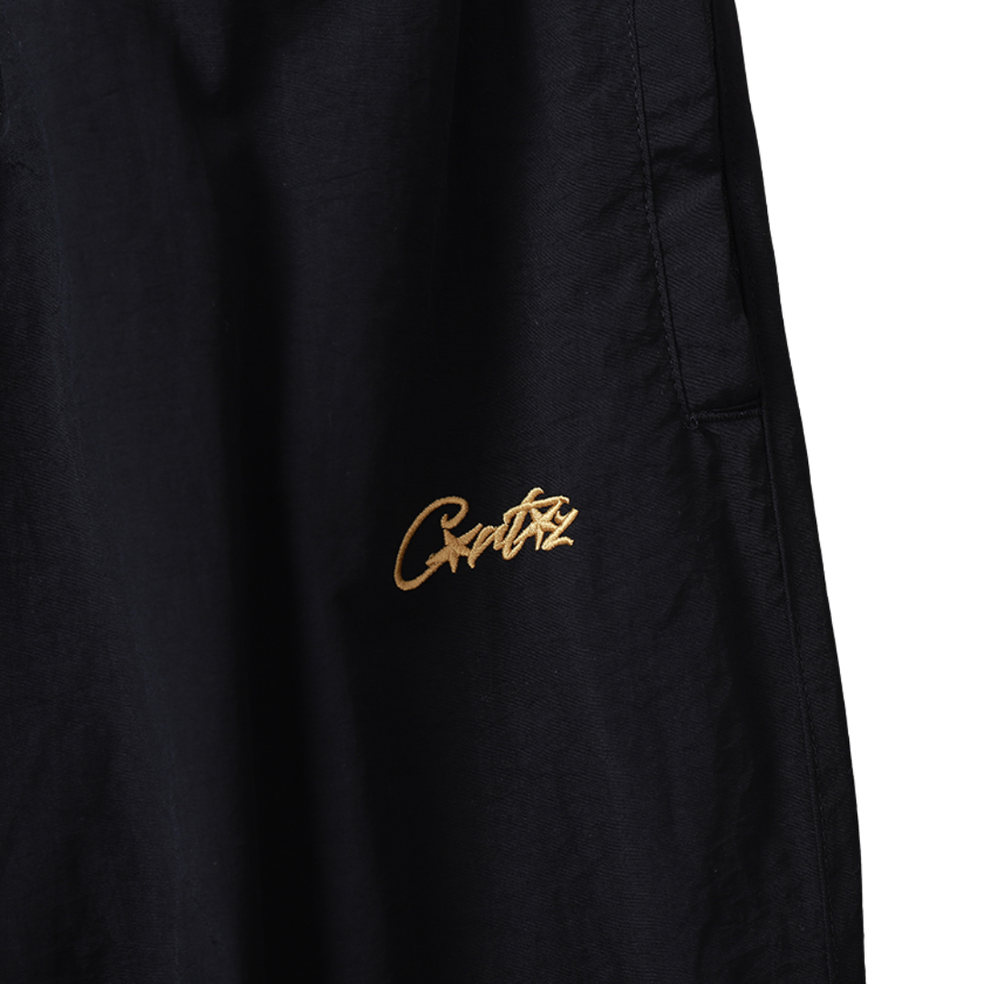 Calça Corteiz Brasil Olympic Shuku (Black)