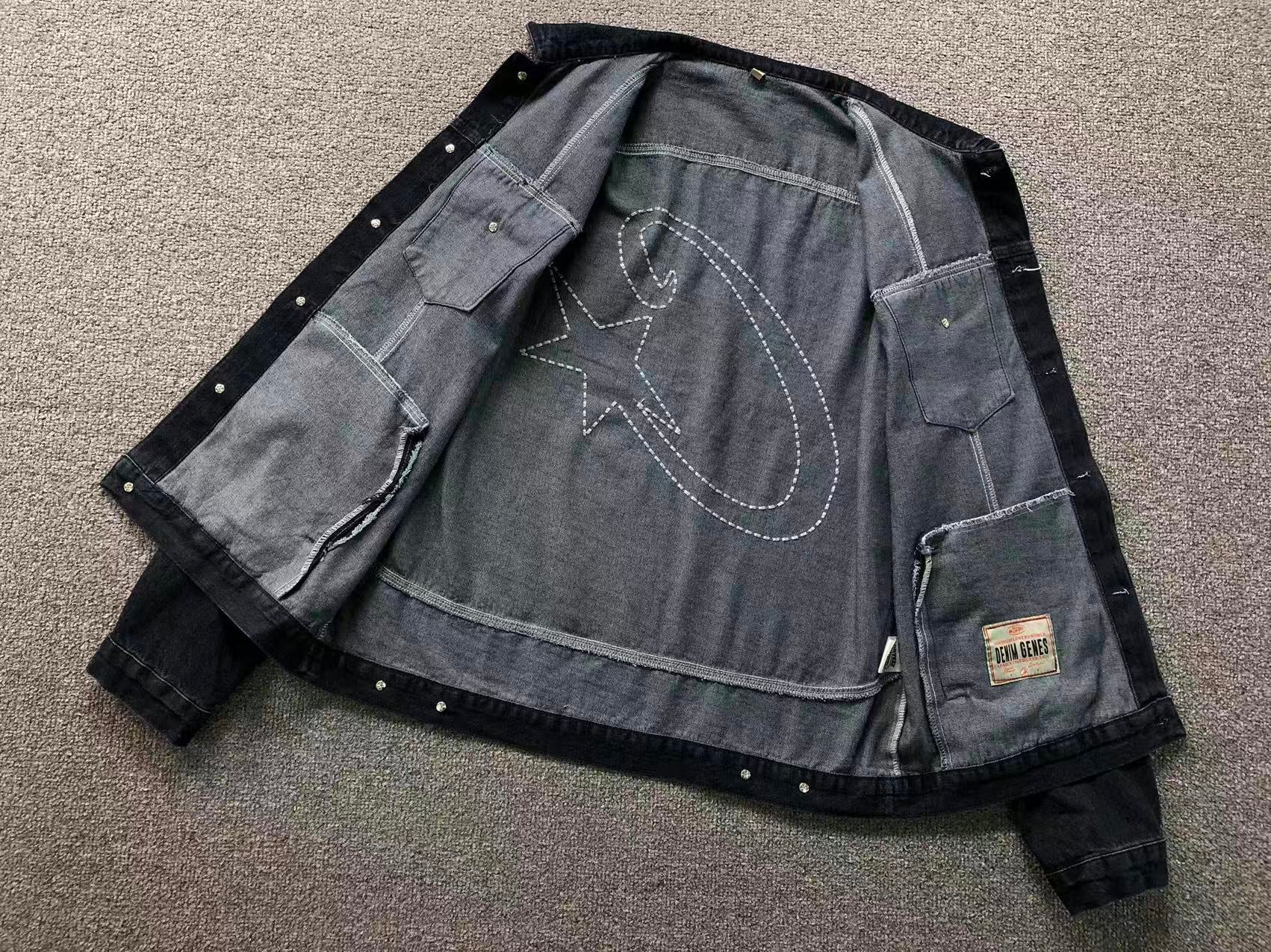 Jaqueta Jeans Corteiz C-Star Denim Jeans