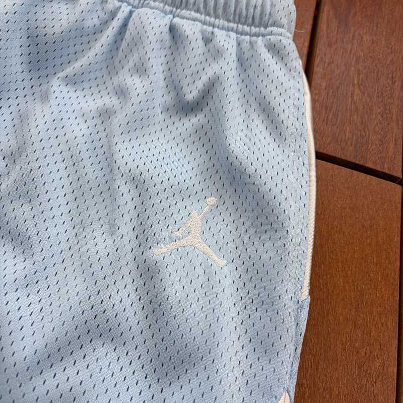 Shorts Air Jordan x Supreme Basketball Light Blue