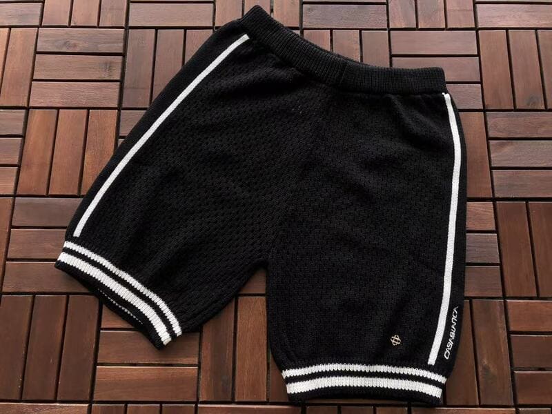 Conjunto Casablanca Crochê Preto e  Branco