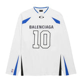 Camisa Balenciaga x NBA Oversized Jersey White
