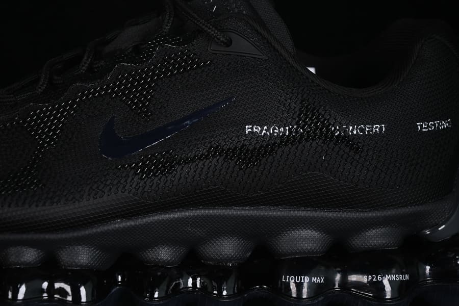 Fragment x Nike Air Liquid Max Black