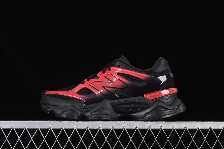 New Balance 9060 Black Red Gradient