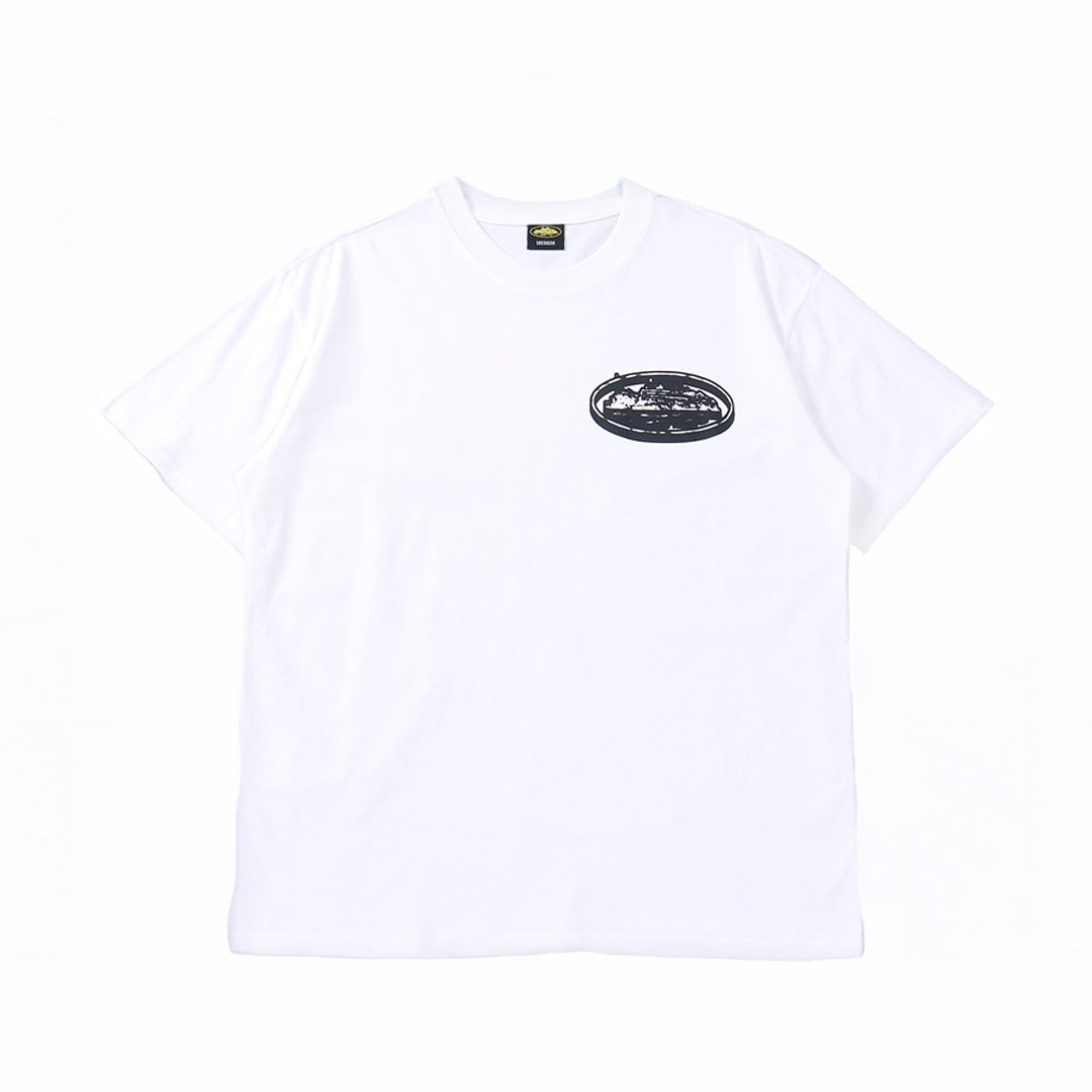 Camiseta Corteiz The World is Yours (Branca)