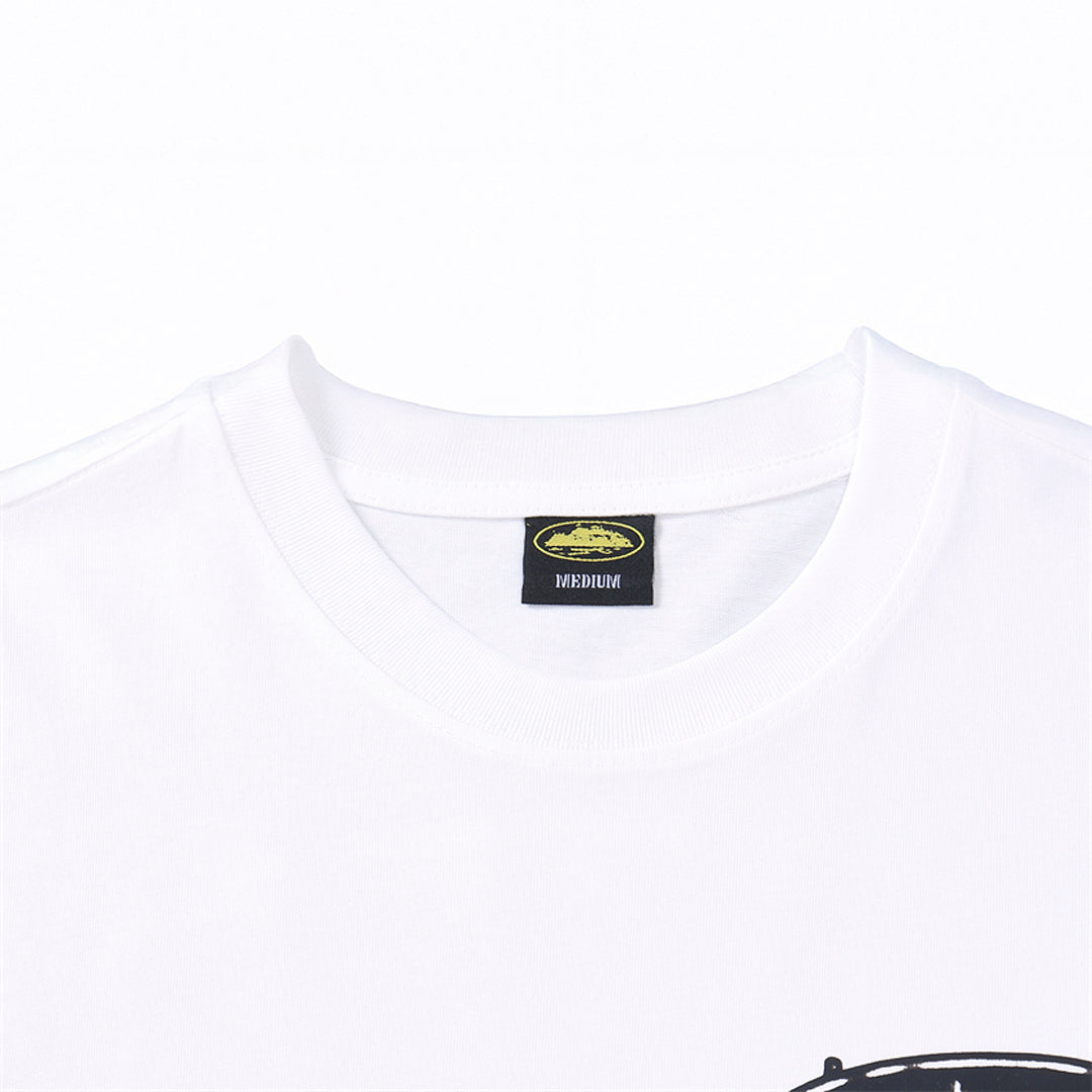 Camiseta Corteiz The World is Yours (Branca)