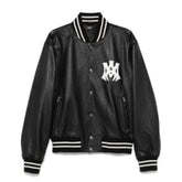 Jaqueta Amiri MA Hollywood BomberLeather Black