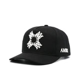 Boné Amiri MA Quad Canvas Preto