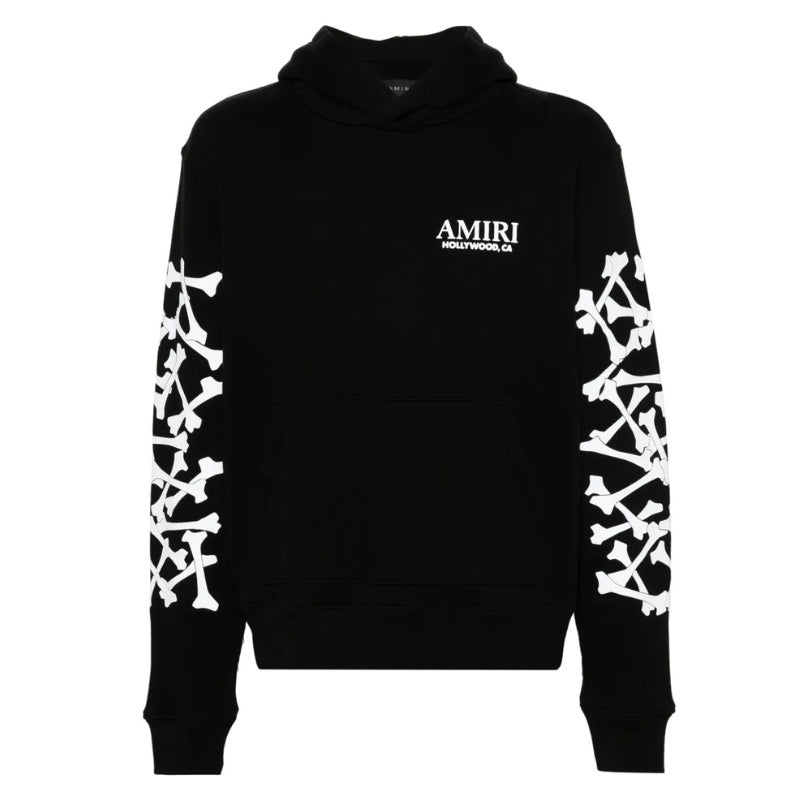 Moletom Amiri Bones Stacked Preto