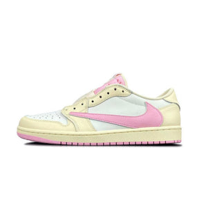 Travis Scott x Air Jordan 1 Low Sail Tropical Pink Shy Muslin