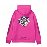 Moletom Chrome Hearts x Matty Boy Spider Web Rosa