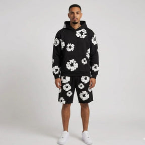 Shorts Denim Tears The Cotton Wreath Black