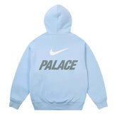 Moletom Palace x Nike Font Swoosh Sky Blue