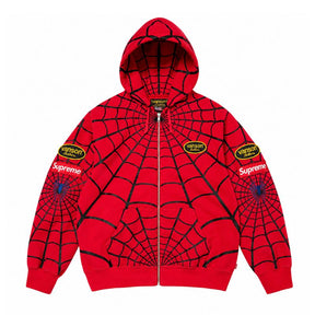 Moletom Vanson Leathers x Supreme Spider-Man Red