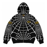 Moletom Vanson Leathers x Supreme Spider-Man Black