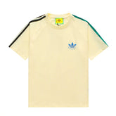 Pronta Entrega - Camiseta Adidas x Gucci Trefoil Print Cream