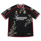 Camiseta Supreme Floral Soccer Jersey Black