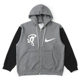 Jaqueta Syna World x Nike Solo Swoosh Fleece Full-Zip Grey