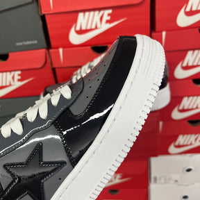 A Bathing Ape Bape Sta Low Black Grey
