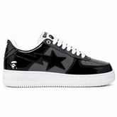 A Bathing Ape Bape Sta Low Black Grey