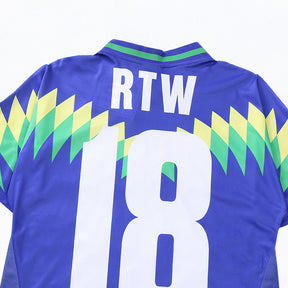 Camiseta Corteiz Club America Jersey Brasil Blue