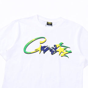 Camiseta Corteiz Brasil White