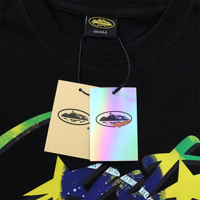Camiseta Corteiz Brasil Black