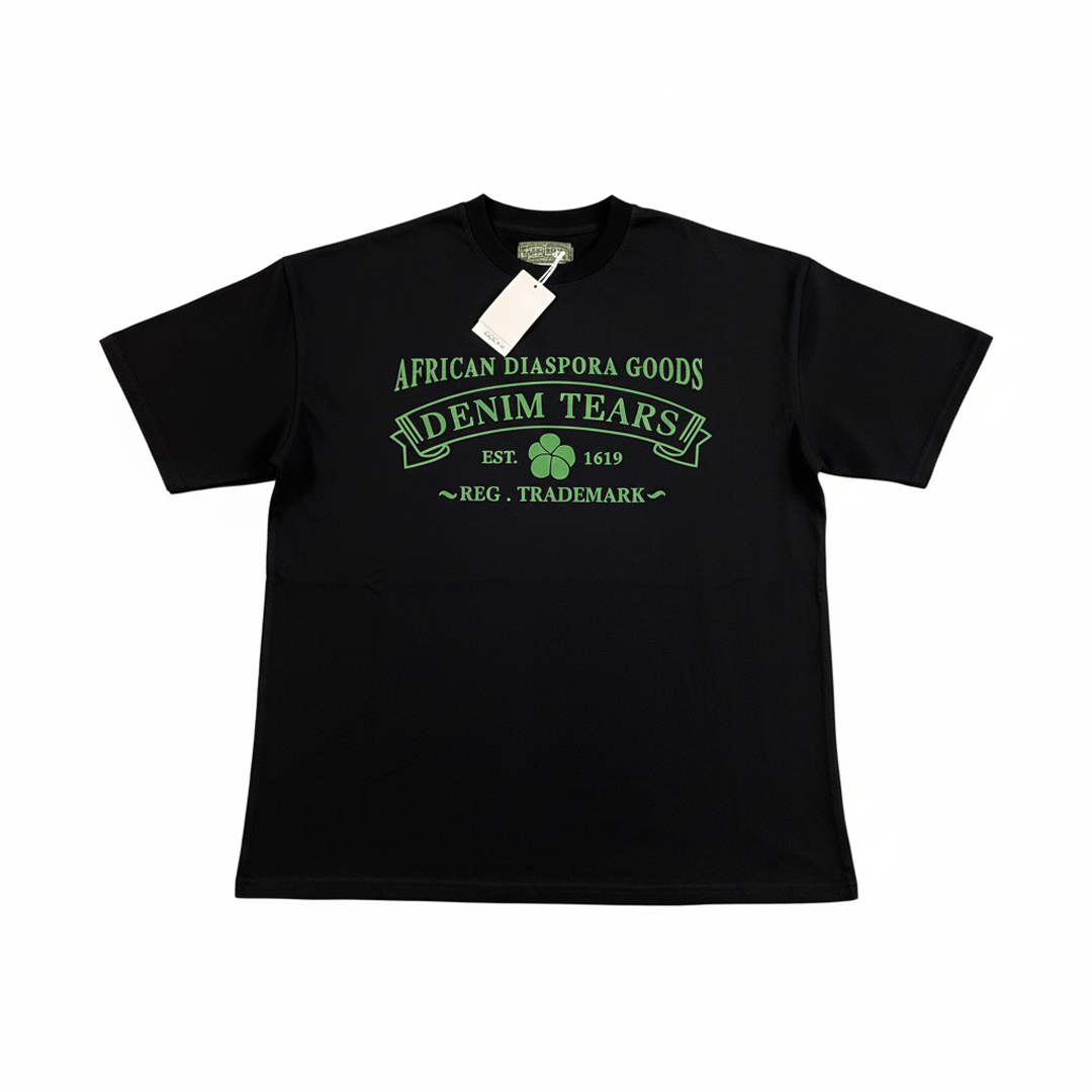Camiseta Denim Tears ADG Navy Black