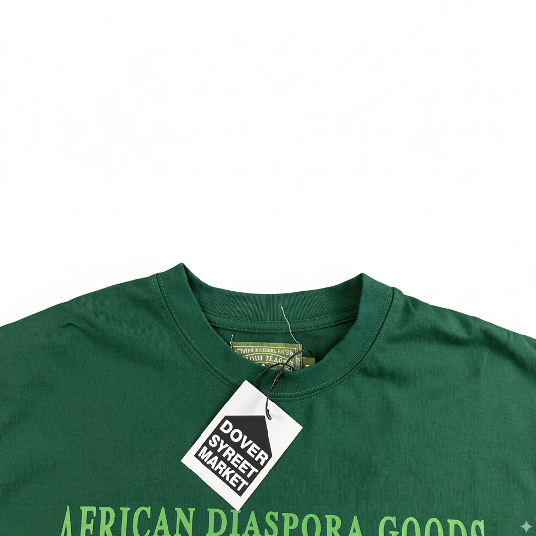Camiseta Denim Tears ADG Navy Green