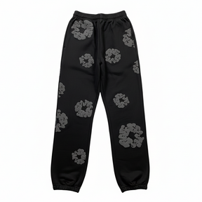 Conjunto Moletom Denim Tears Black Gray