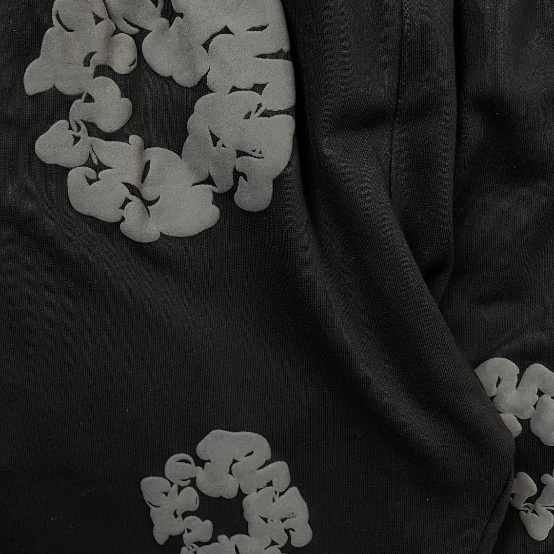 Conjunto Moletom Denim Tears Black Gray