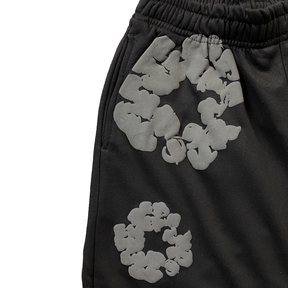Shorts Moletom Denim Tears Black Gray