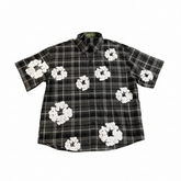 Camiseta Denim Tears Xadrez Kapok