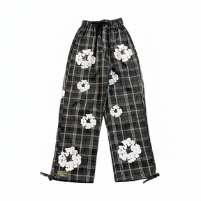 Calça Denim Tears Xadrez Kapok