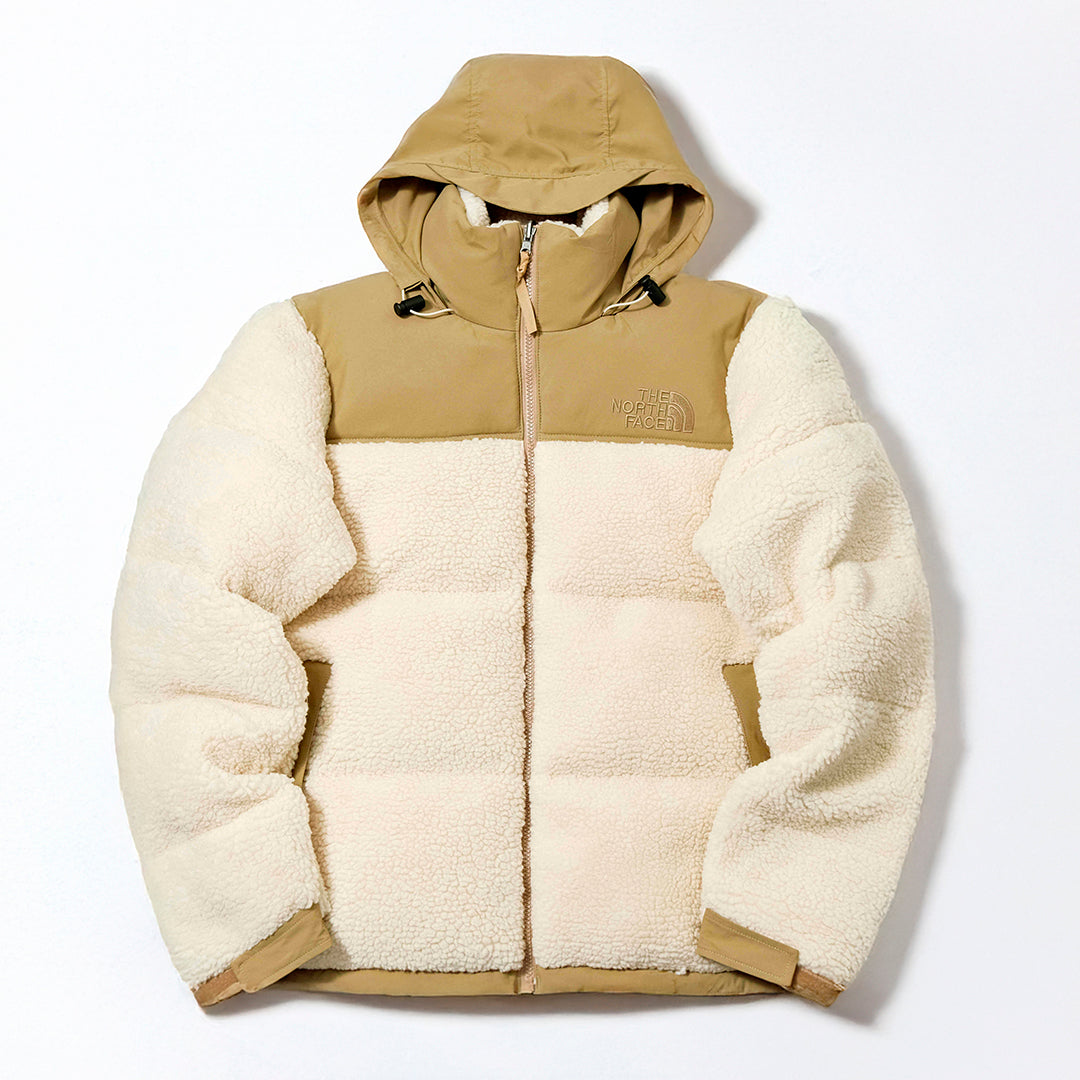 Jaqueta (The North Face - Sherpa Nuptse (Off White-Bege)