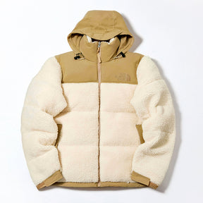 Jaqueta (The North Face - Sherpa Nuptse (Off White-Bege)