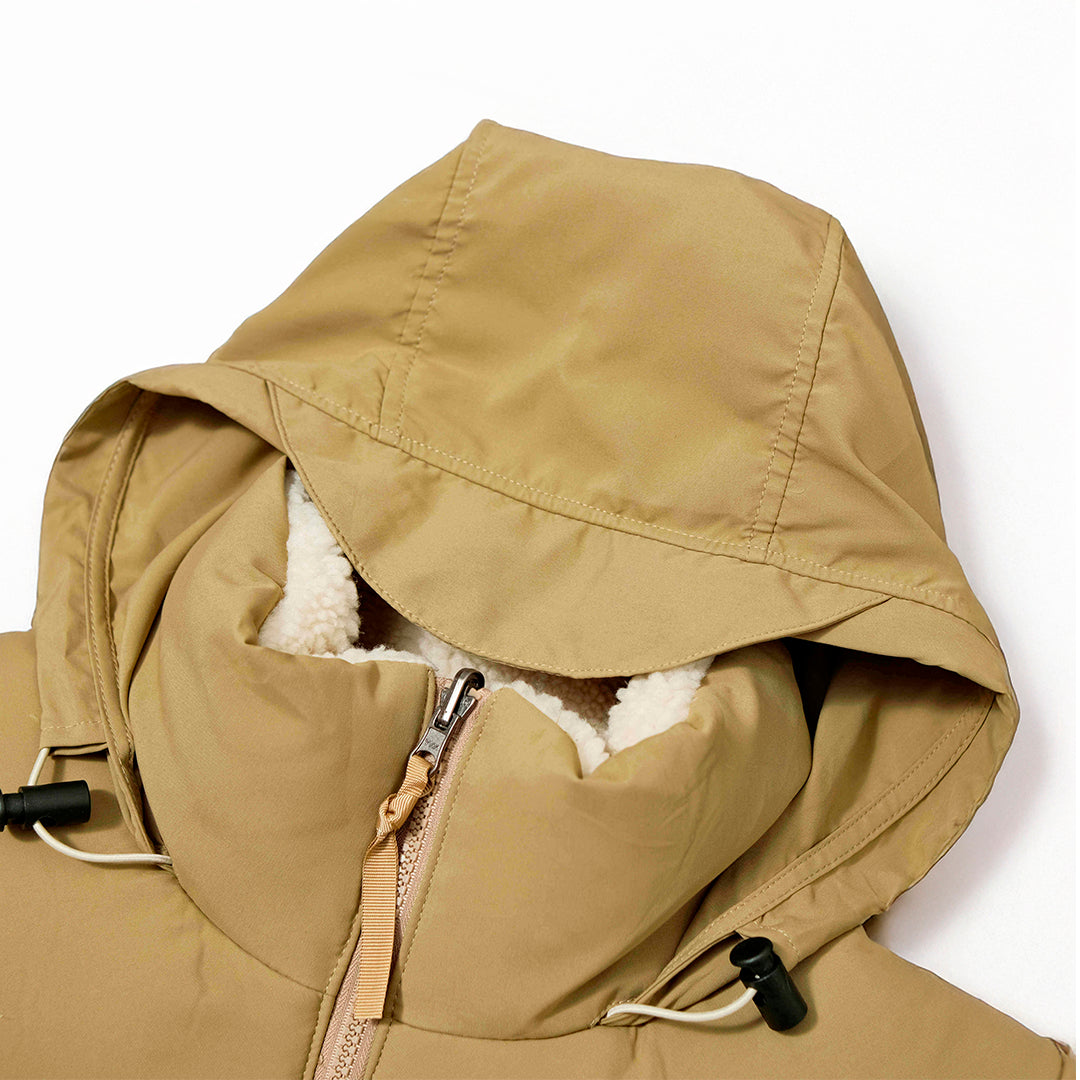 Jaqueta (The North Face - Sherpa Nuptse (Off White-Bege)