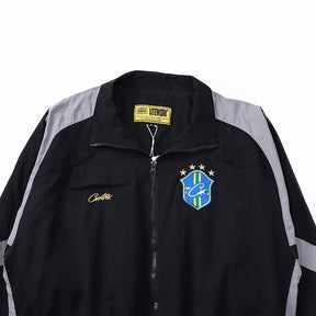 Conjunto Corteiz Olympic Shuku Brasil Black