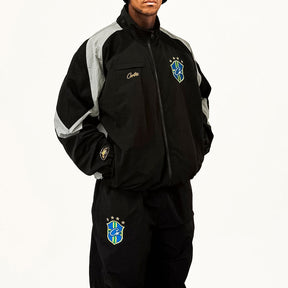 Conjunto Corteiz Olympic Shuku Brasil Black