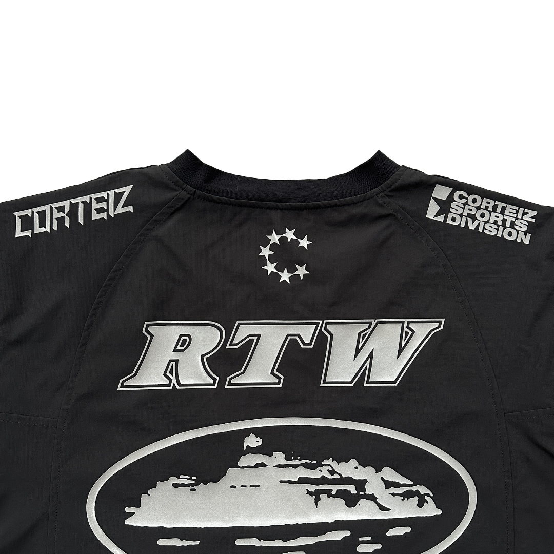 Corteiz Sponsor Training Pullover Black