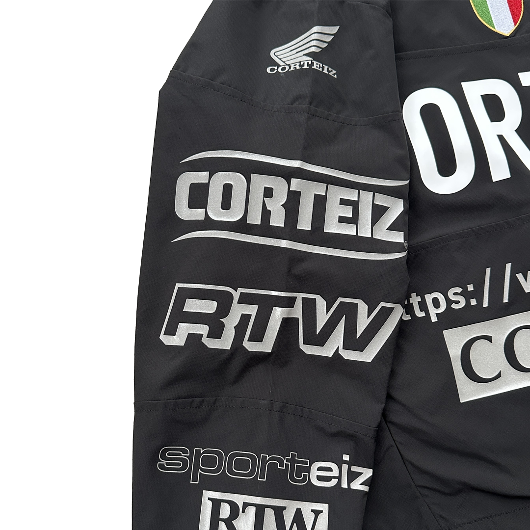 Corteiz Sponsor Training Pullover Black