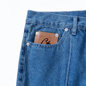 Calça Blue Jeans Corteiz Logo Tee