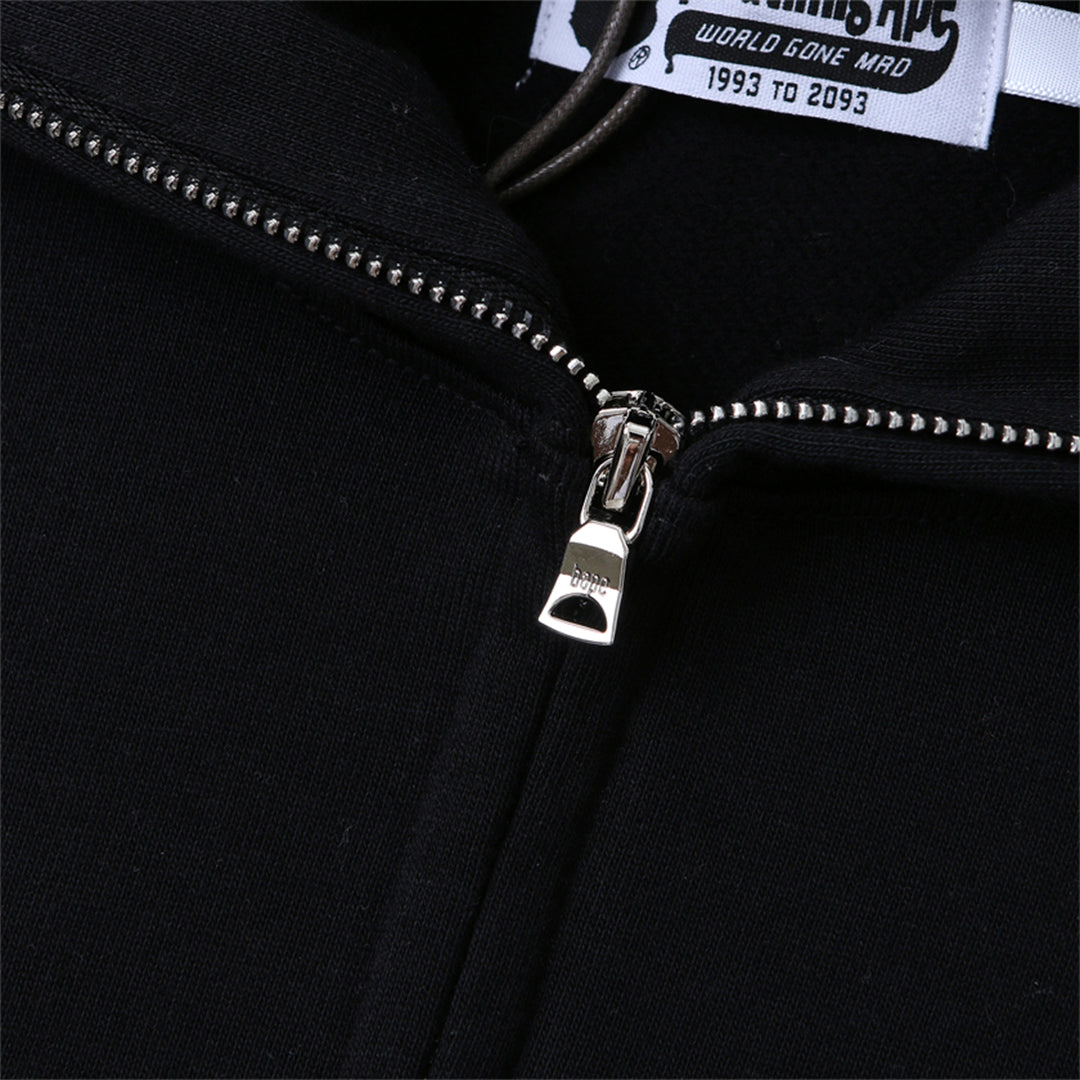 Moletom Bape Shark Glow (Preto)