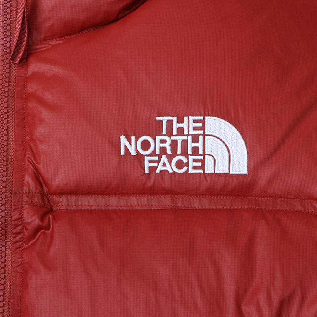 '- Jaqueta The North Face Nuptse Cropped Feminina Bordô