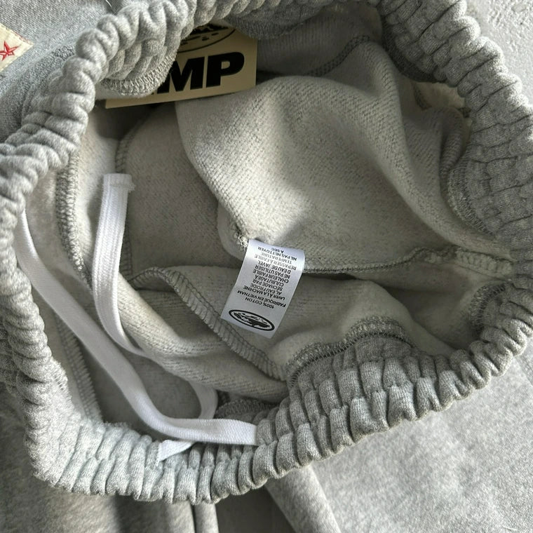 Conjunto Moletom Corteiz HMP V2 Cinza