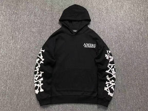 Moletom Amiri Bones Stacked Preto
