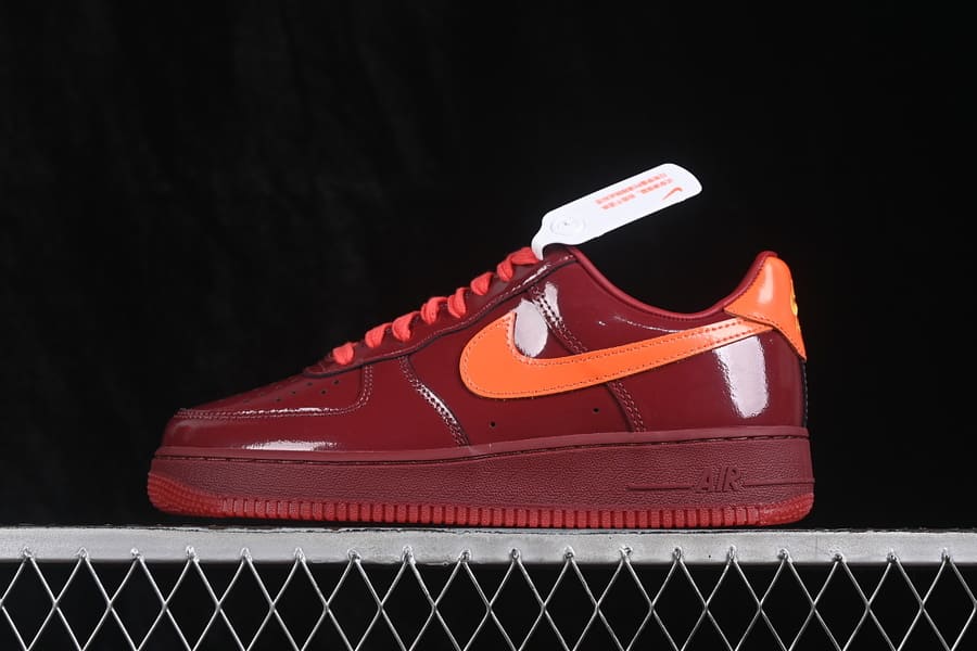 Air Force 1 Low Dark Team Red