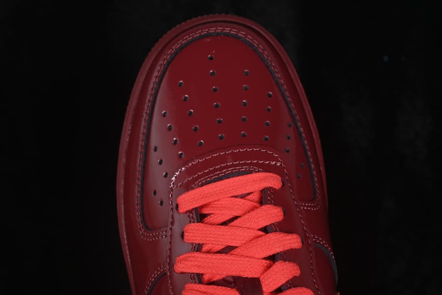 Air Force 1 Low Dark Team Red
