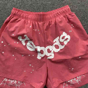 Short Sp5der OG Web Double Layer Pink