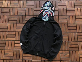Moletom Bape Shark ABC Blue Black